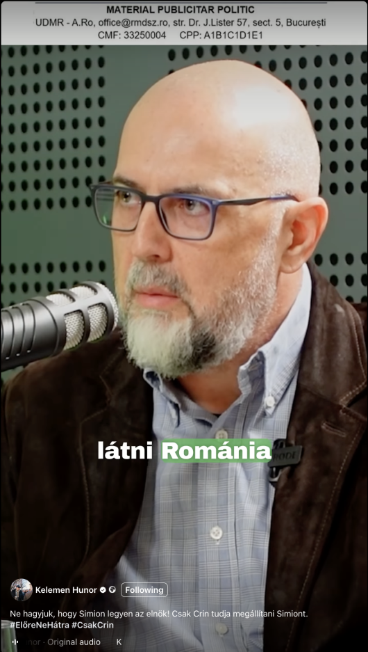 Ne hagyjuk, hogy Simion legyen az elnök! 